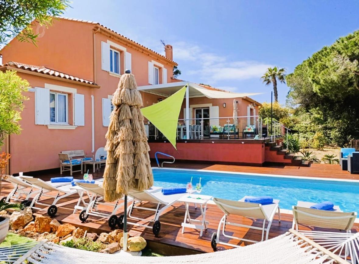 Villa Superbe 5etoiles Presqu'ile De Giens Rita La D'or Vue Piscine *
